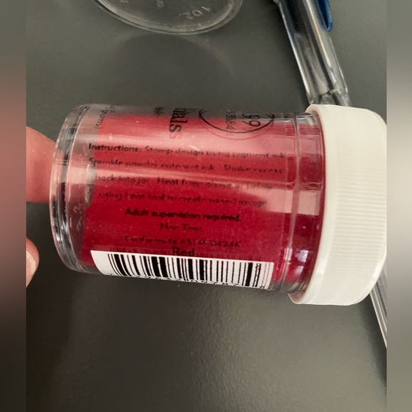 Embossing powder glitter crafting art stamp supplies holiday craft Christmas 🎄 - Picture 5 of 10